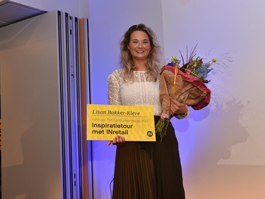 Lisan Bakker-Kleve (29) wint INretail Award