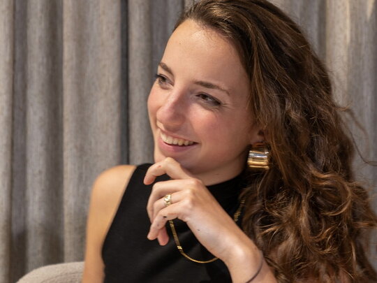Tess (19): ‘Het lijkt me heel leuk om ooit een eigen collectie te maken.”