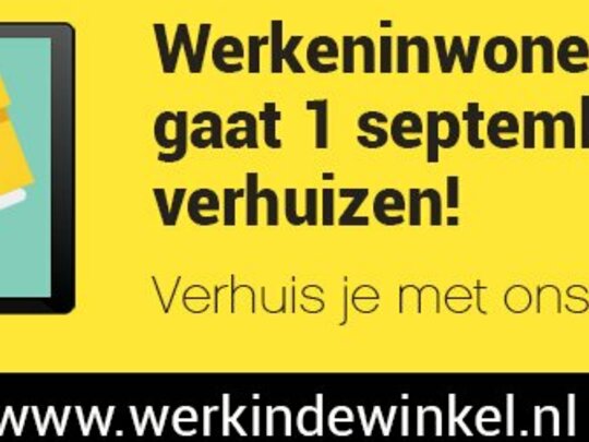 Werken in Wonen gaat verder als Werk in de Winkel