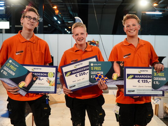 Interieurvakman Lucas Vat is de nieuwe kampioen woning- en projectstoffering 2025